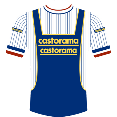 Maillot CASTORAMA 1990