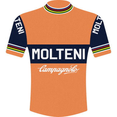 Maillot MOLTENI - CAMPAGNOLO 1976