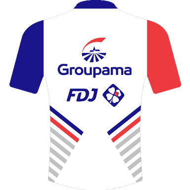 maillot GROUPAMA - FDJ 2020-2022
