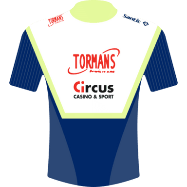 maillot TORMANS CYCLO CROSS TEAM 2022-2023