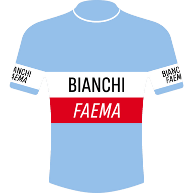 maillot BIANCHI - FAEMA 1978