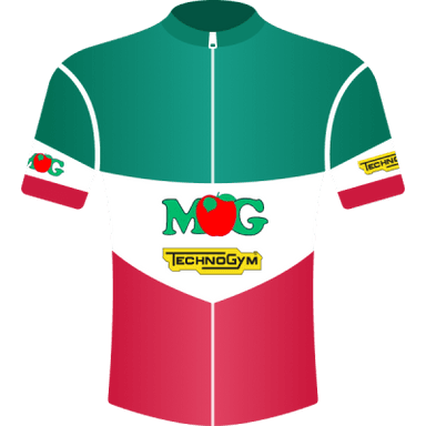 maillot ITALY / MG MAGLIFICIO - TECHNOGYM / BUGNO 1995