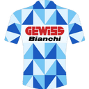 Maillot GEWISS - BIANCHI 1990