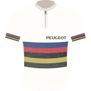 Maillot WC / PEUGEOT / SIMPSON / 1965