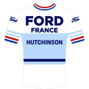 Maillot FORD FRANCE - HUTCHINSON 1966