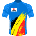 Maillot BELGIUM / MAPEI / MUSEEUW / 1996