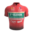 7ELEVEN CLIQQ - AIR21 BY ROADBIKE PHILIPPINES maillot image