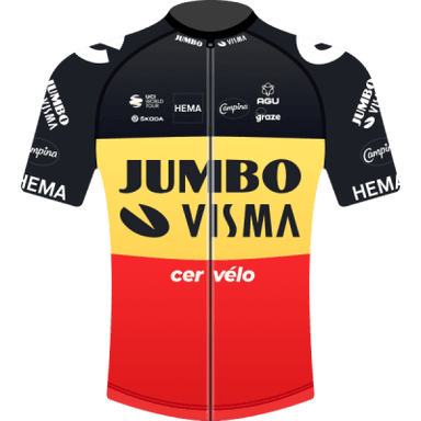 Jersey BELGIUM / JUMBO VISMA / VAN AERT 2021
