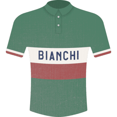 Jersey ITALY / BIANCHI / COPPI 1947