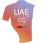 Maillot UAE TEAM ADQ 2022